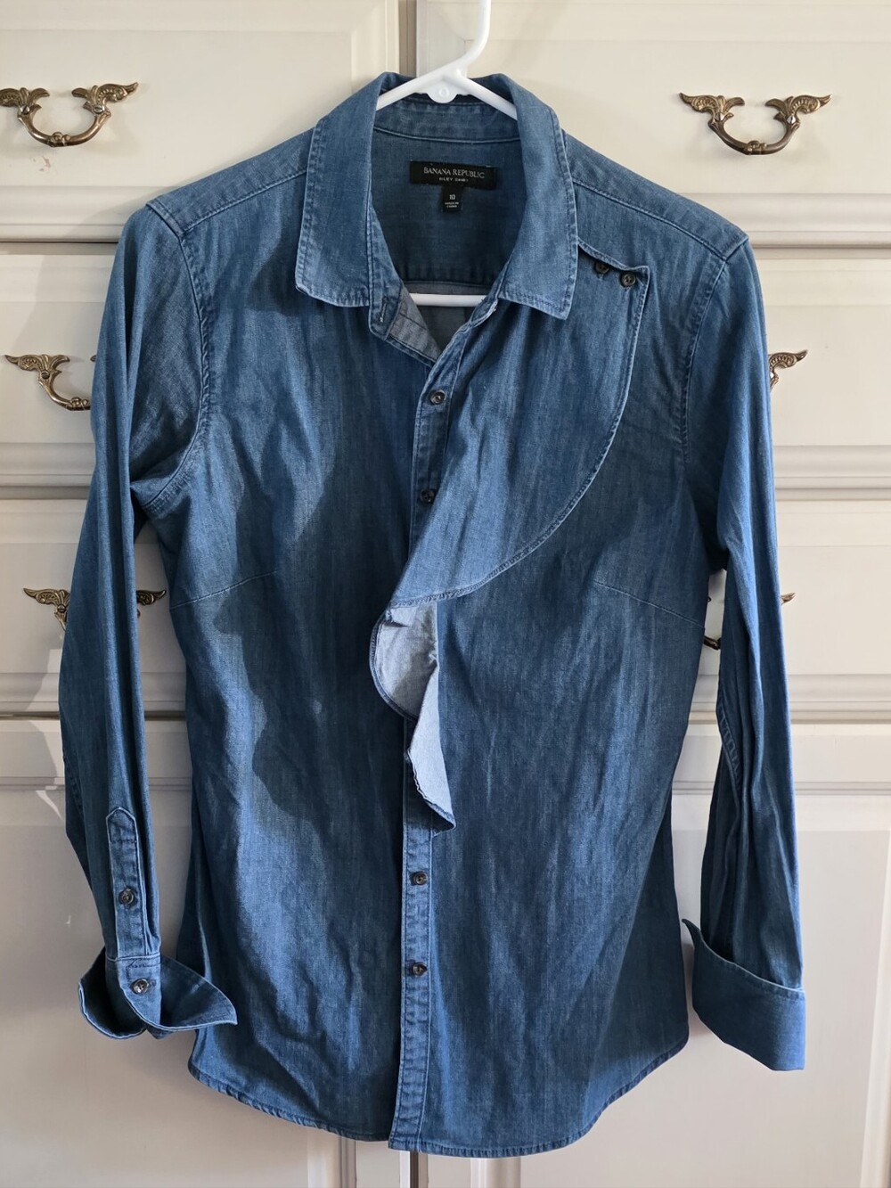 Banana Republic Denim Button-Down Shirt